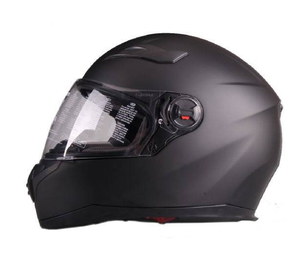 HELMET VITO FALCONE FULL FACE + SUNVISOR MATTE BLACK 02011 1055 falcone a matt black (1)